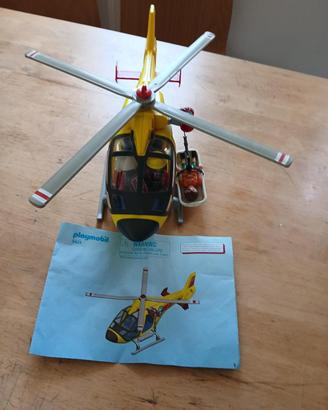 Playmobil 5428 - Elicottero del soccorso Alpino -
