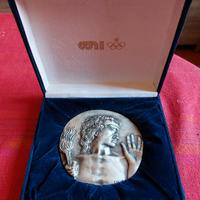 Medaglia scultura premio del CONI Olimpiadi 