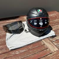 Casco AGV K6 nero opaco taglia L