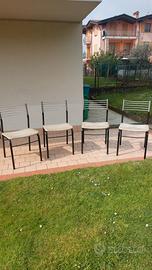 sedie scavolini ferro e paglia