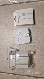 Cuffie iphon ipod ipad mac originali ed alimentato