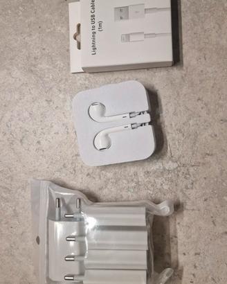 Cuffie iphon ipod ipad mac originali ed alimentato