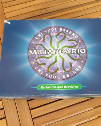 gioco di società CHI VUOL ESSERE MILIARDARIO