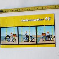 Benelli 48 Cicloscooter 1965 Depliant brochure