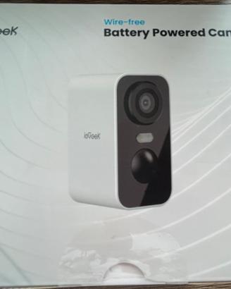 6 Telecamere WiFi IoGeek a batteria – Nuove
