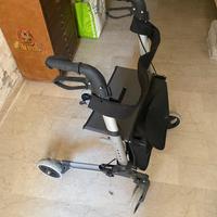 Deambulatore tipo Rollator, duralluminio mod. CITY