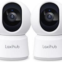 3K/5MP Telecamera WiFi Interno, PTZ Telecamera di