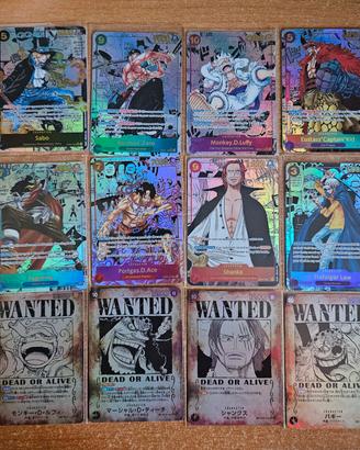 Carte Custom One Piece Manga Wanted