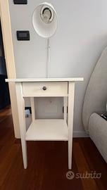 Comodino ikea bianco