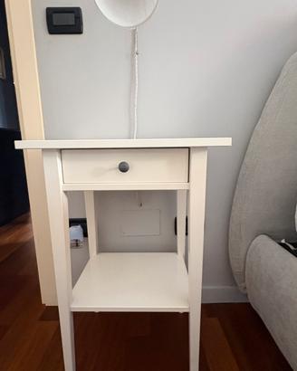 Comodino ikea bianco