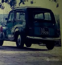 1955 Fiat 500 c belvedere