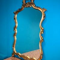 SPECCHIERA VENEZIANA FOGLIA ORO SCOLPITA VENEZIA