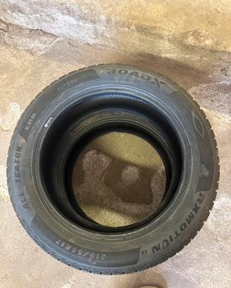 4 Pneumatici RoadX RxMotion 215/55 r17 4 Stagioni