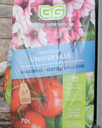 Sacchi terriccio 70 litri