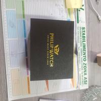 scatola Philip Watch per orologi Nuova completa 