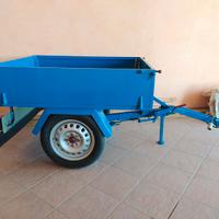 Carrettino per motocoltivatore