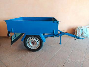 Carrettino per motocoltivatore