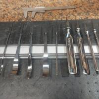 Lotto sgorbie forgiate scultura e falegnameria