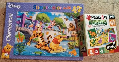 Gioco Puzzle Bimbi 1 Clementoni 1 Dinosaurs Headu