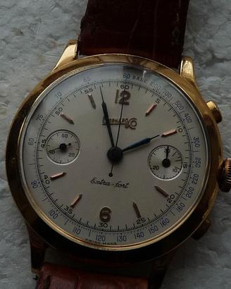 Eberhard Extra Fort crono laminato oro, originale
