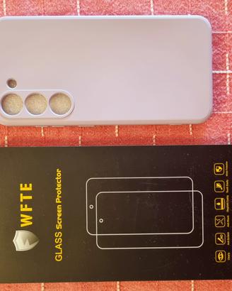 Cover + 2 Pellicole Vetro Samsung Galaxy S23