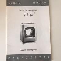 Stufa a legna in maiolica "Elisa" Palazzetti