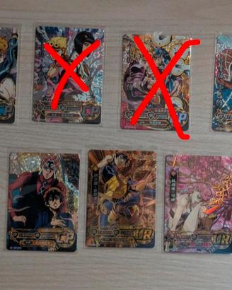Lotto Carte JoJo Vento Aureo