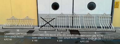 Ringhiera-inferriata-grata per finestra-spanciata
