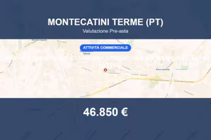 Immobile in asta di 80 m² a Montecatini-Terme