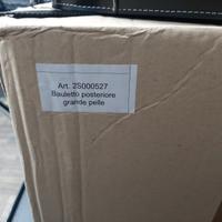 Moto guzzi bauletto pelle 30lt