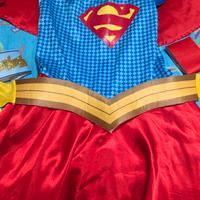 vestito Carnevale SuperGirl
