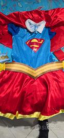 vestito Carnevale SuperGirl