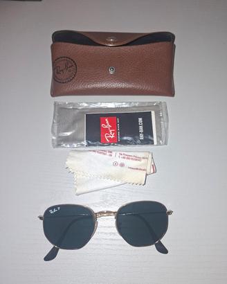 occhiali rayban hexagonal originali 