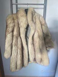 Pelliccia over  size Sartoriale in volpe artica
