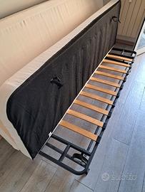 Divano letto a 3 posti NYHAMN IKEA + materasso