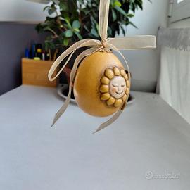 Thun Uovo Decorativo Sole e Uccellino