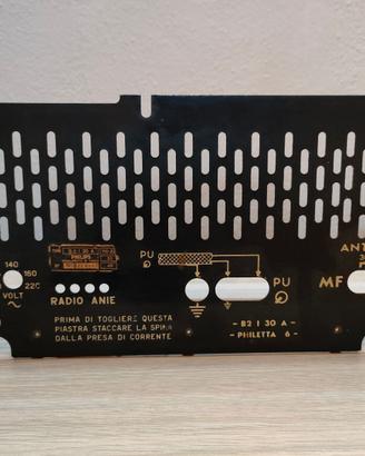 Radio Philips B2I30A Piletta 6 coperchio