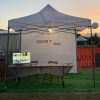 Gazebo pieghevole da esterno 3x3 metri,