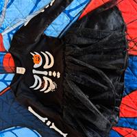 vestito halloween per bambina 1 anno