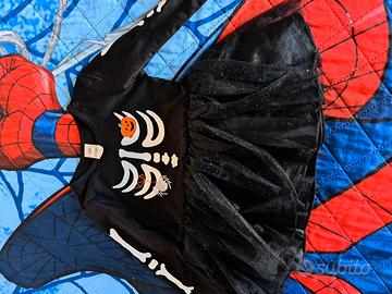 vestito halloween per bambina 1 anno