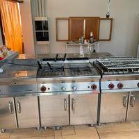 Cucina ristorazione e cappa