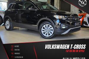 VOLKSWAGEN T-Cross 1.0 TSI Style BMT