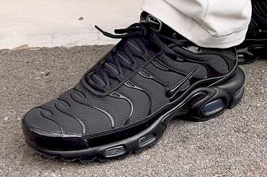 Nike Ragazzo TN Air Max Plus misura 37,5 Nere