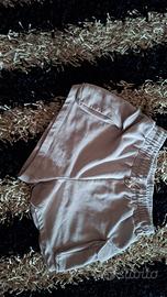 pantaloncino beige cotone 13/14 anni
