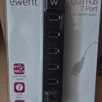 hub usb 7 porte ewent