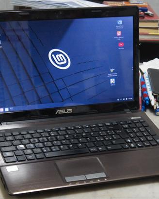 Notebook Asus Linux Ubuntu Mint  22.2 KDE 15.6''
