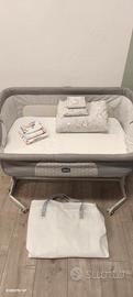 Culla Chicco Next2me Magic + materasso+ tessili 
