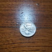 Moneta 20 Centesimi 1909 "Libertà Librata" - Vitto