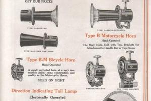 Clacson Ahooga Horns moto Harley Davidson indian