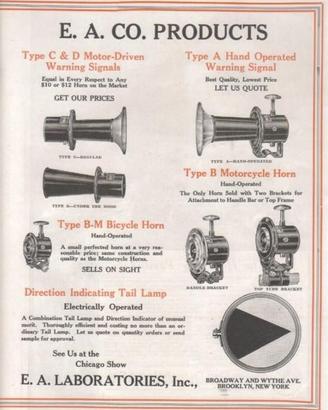 Clacson Ahooga Horns moto Harley Davidson indian